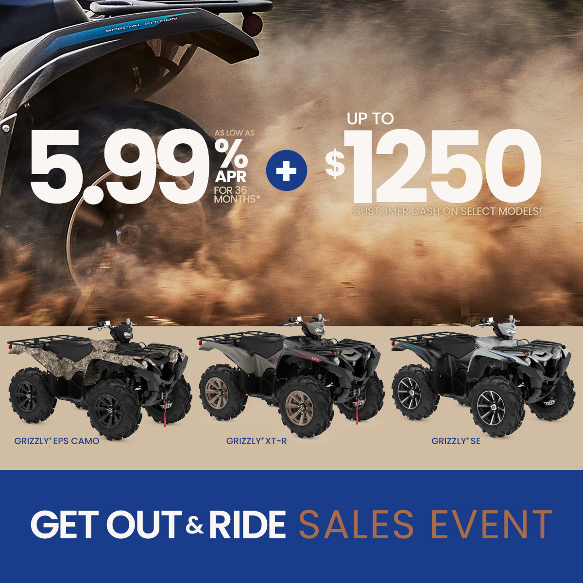 Get out and ride - ATV